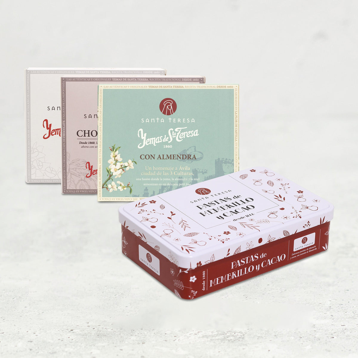 Pack De Yemas Tres Culturas Y Lata De Pastas De Cacao_0
