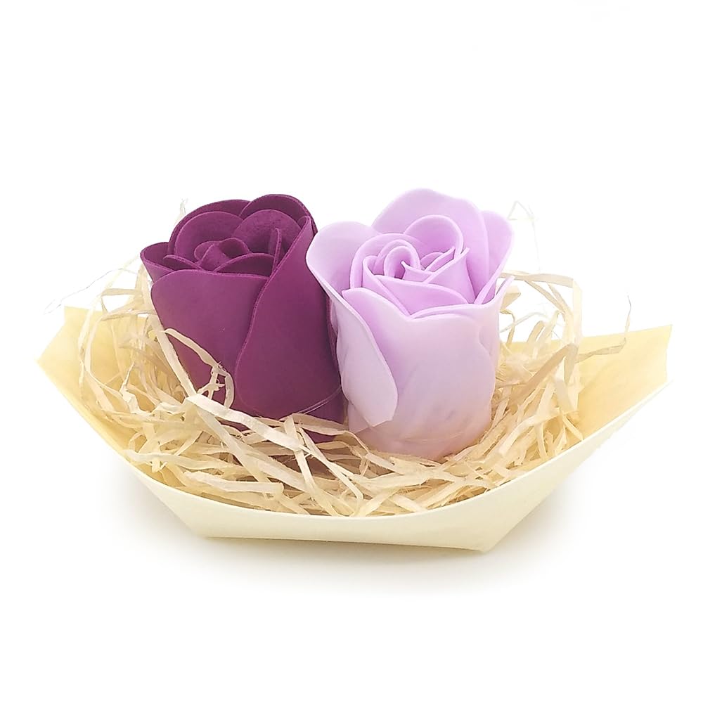 100 Barcas Con Flores Para Regalo Invitados (lavanda). Rosas De Jabón Para Baño Aromático. Detalle Original Para Eventos_5