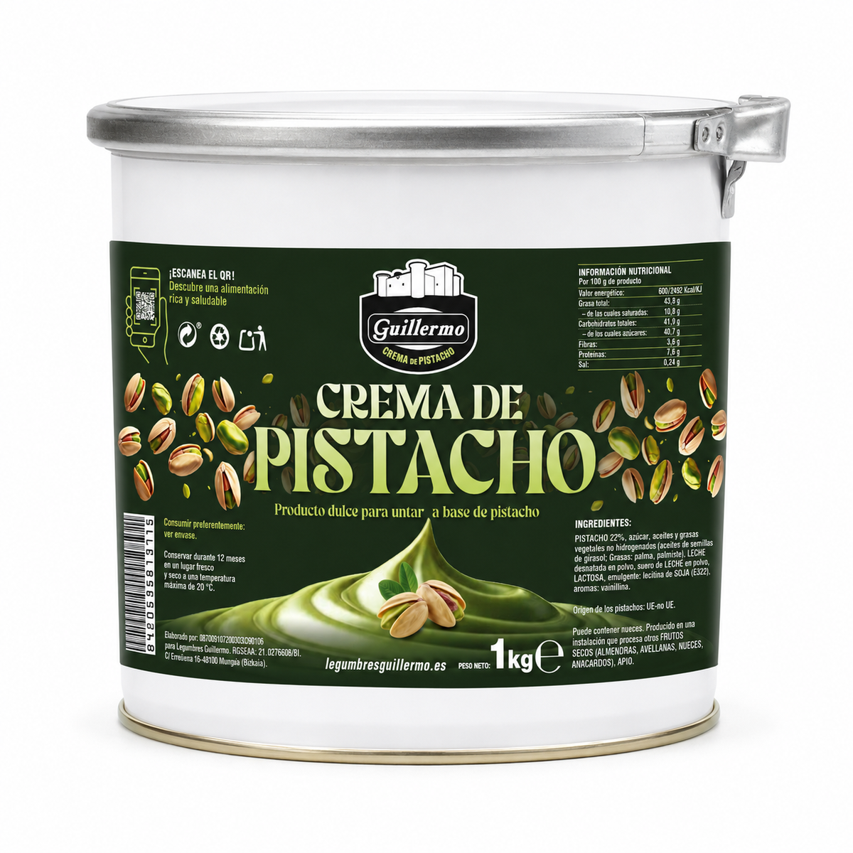 Crema De Pistacho - 1 Kg_0