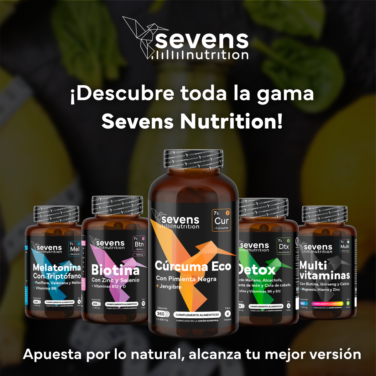 Detox Natural Con Cardo Mariano + Cúrcuma Eco. Sevens Nutrition. Detox Hepático, Digestivo Y Antiinflamatorio Natural_5