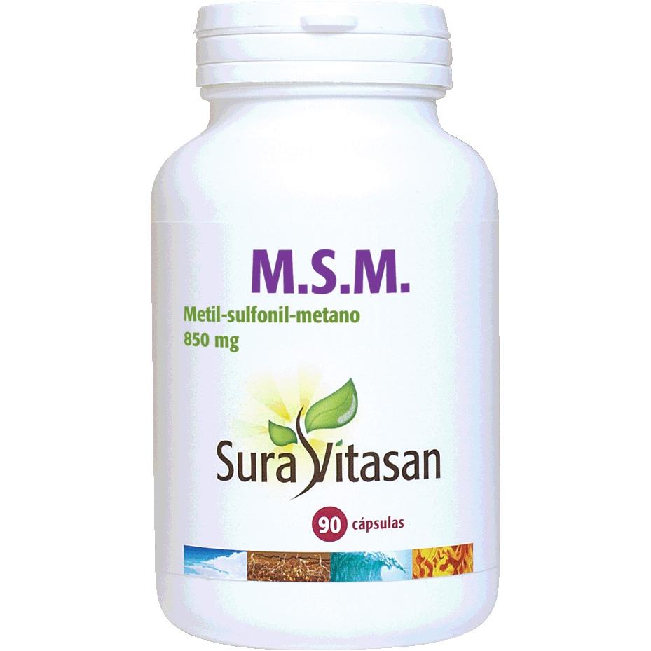 M.S.M 850 mg 90 Vcaps Sura Vitasan