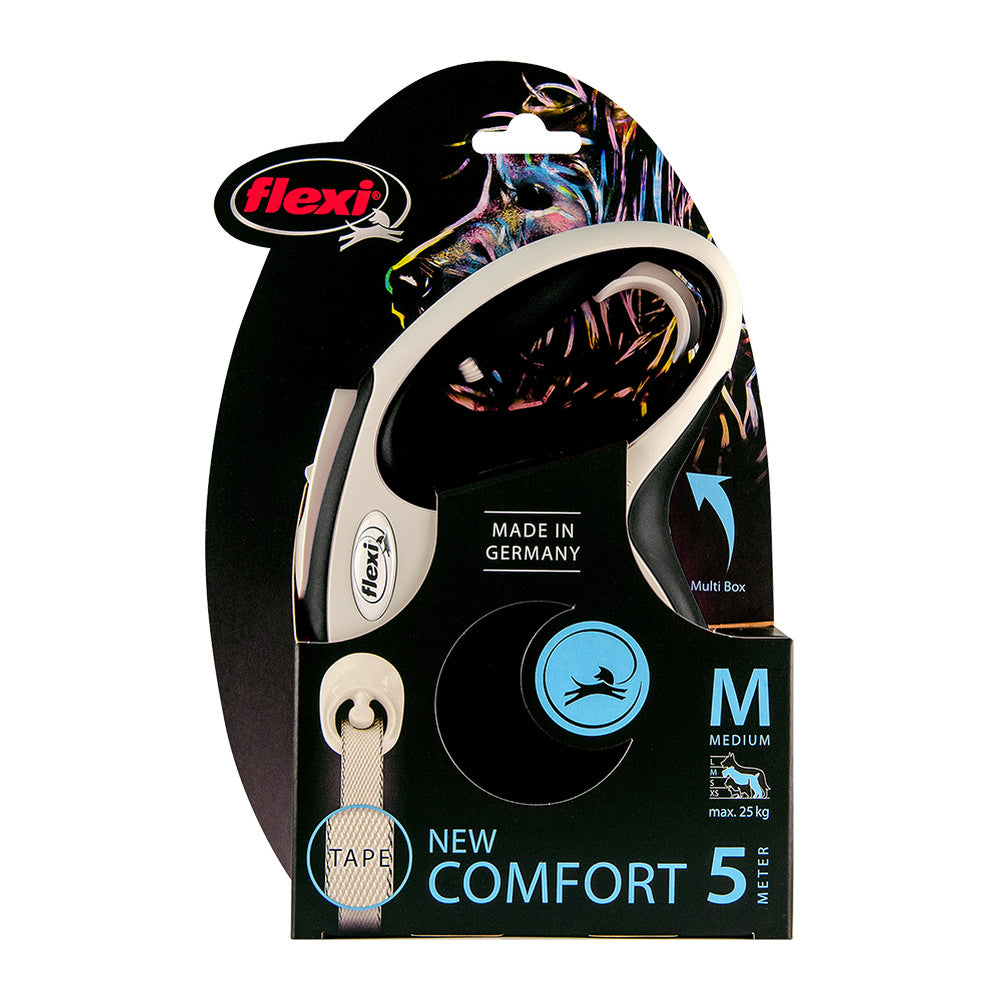 Correa Para Perros Flexi New Comfort 5 M Negro Talla L_0