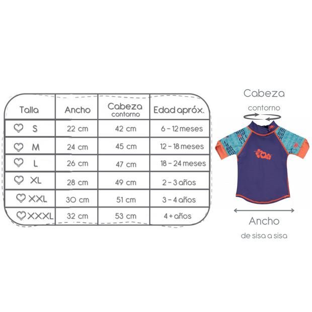 Camiseta baño UV Albatross XXXL