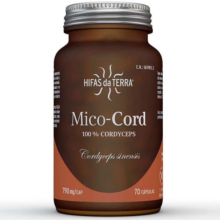 Mico Cord + vit C Hifas da Terra 70 cápsulas