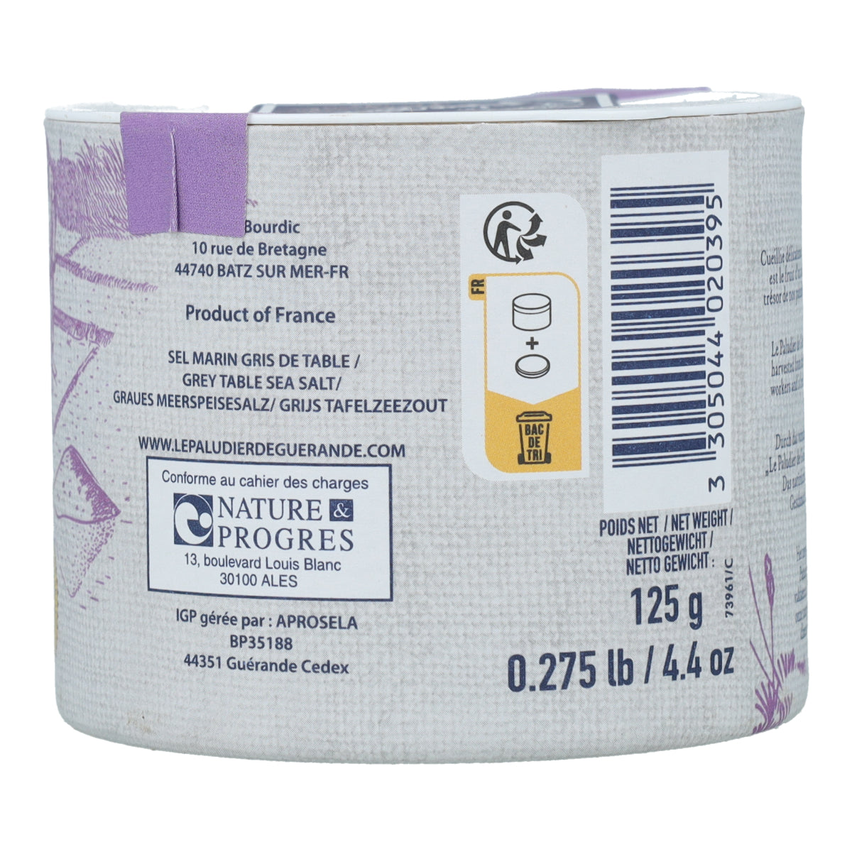 Flor de sal de Guérande Le Paludier De Guérande 125 g