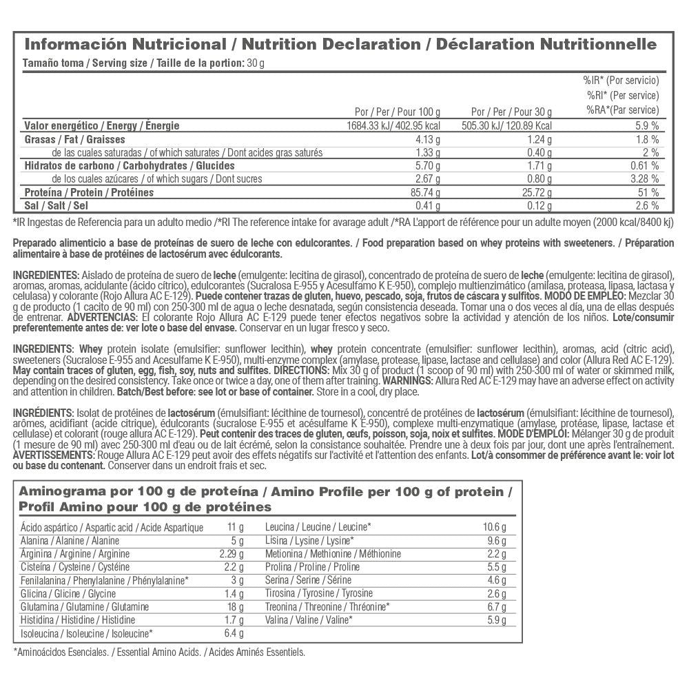 Iso Fit - 2kg - Vainilla Frambuesa - Aumenta La Masa Muscular - Masmusculo_5