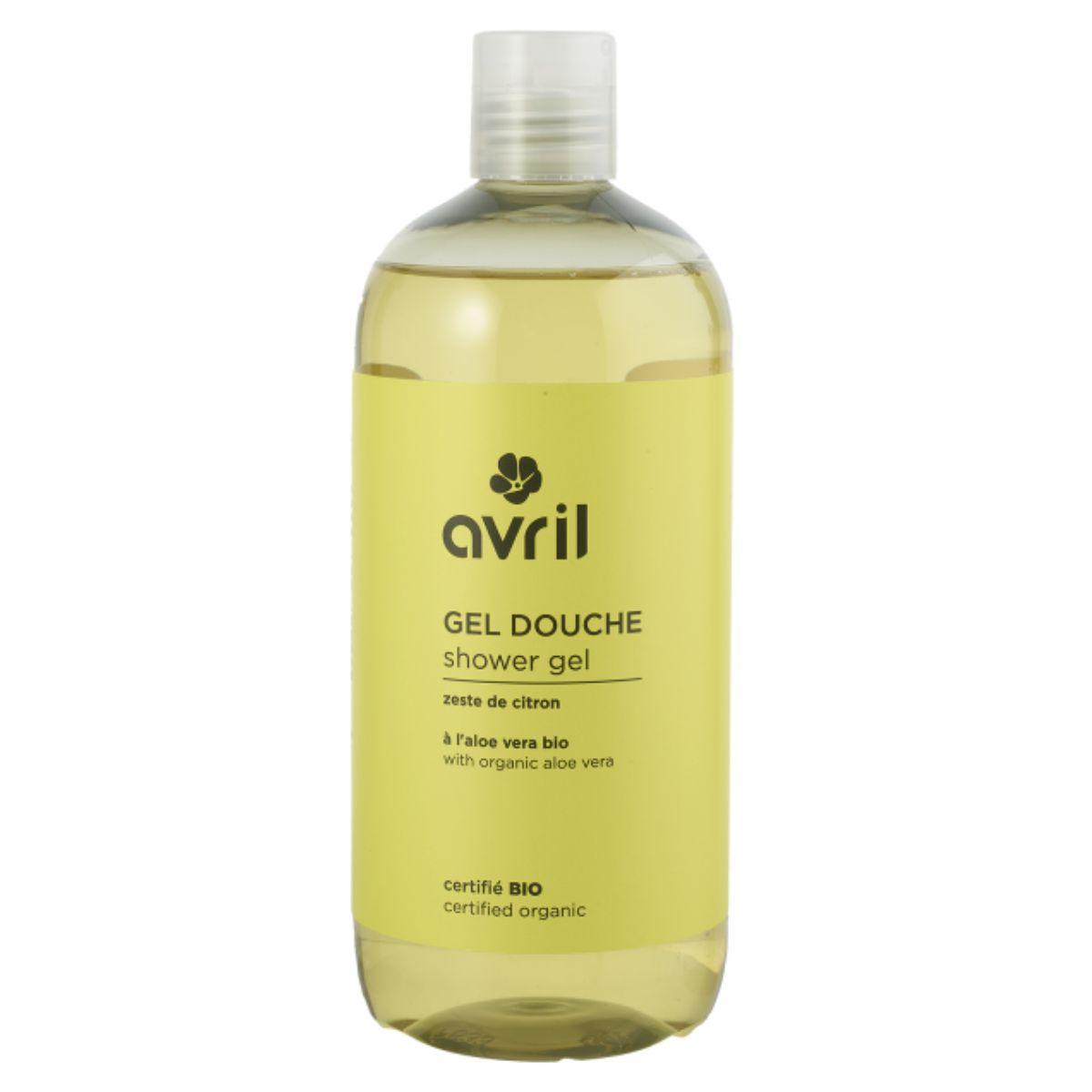 Gel de ducha BIO cáscara de limón Avril 500 ml