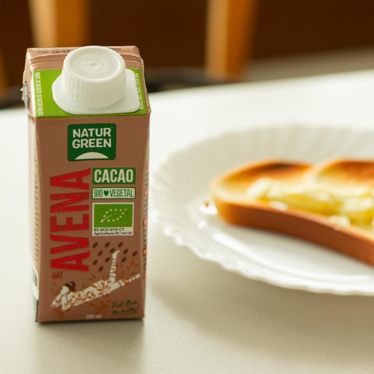 Bebida de Avena Cacao NaturGreen 200 ml