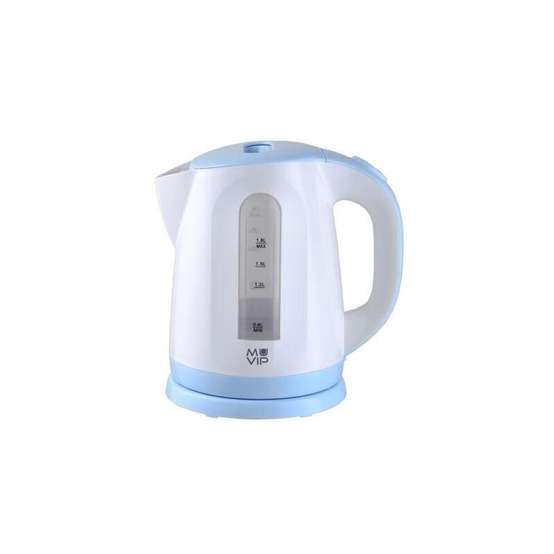 Muvip Hervidor De Agua Electrico 2200w - Capacidad 1.8l - Indicador De Nivel - Base Giratoria_0
