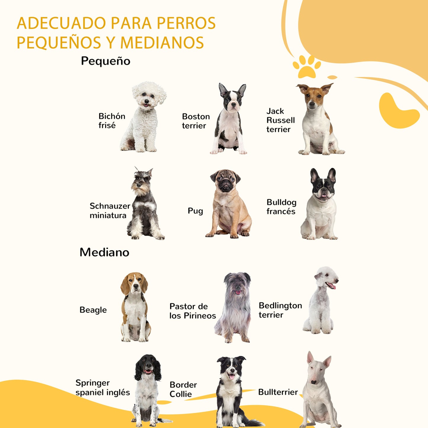 Pawhut Barrera Para Perros Plegable De Madera Con 1 Puerta 155x35,5x76 Cm Blanco_5