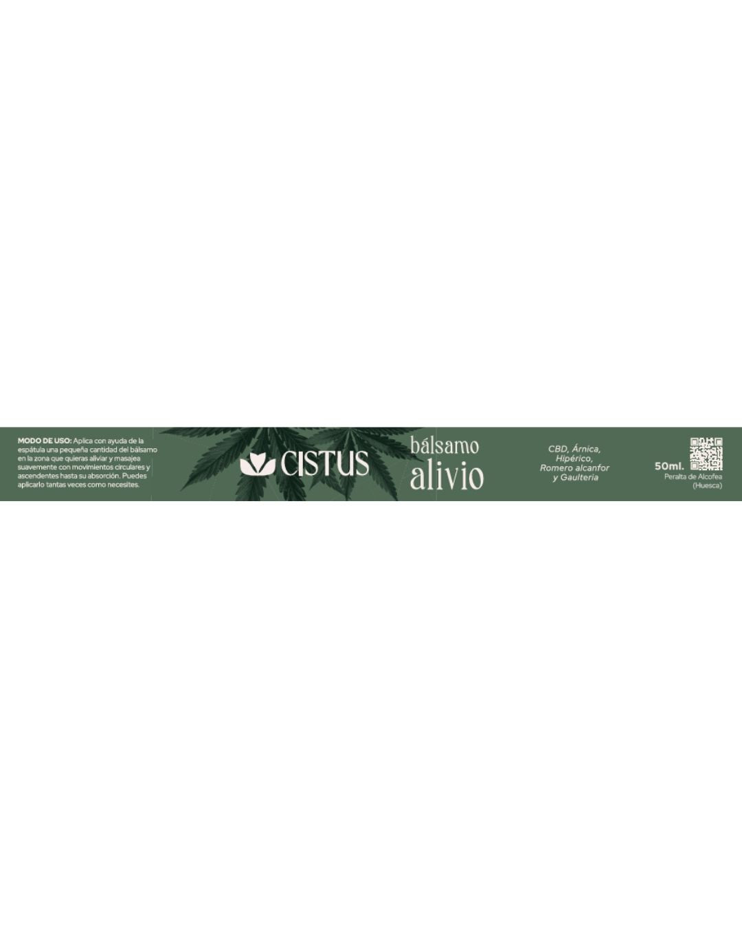 Bálsamo de masaje para molestias musculares y articulares con 10% CBD, Árnica e Hipérico | ALIVIO 50 ml_5