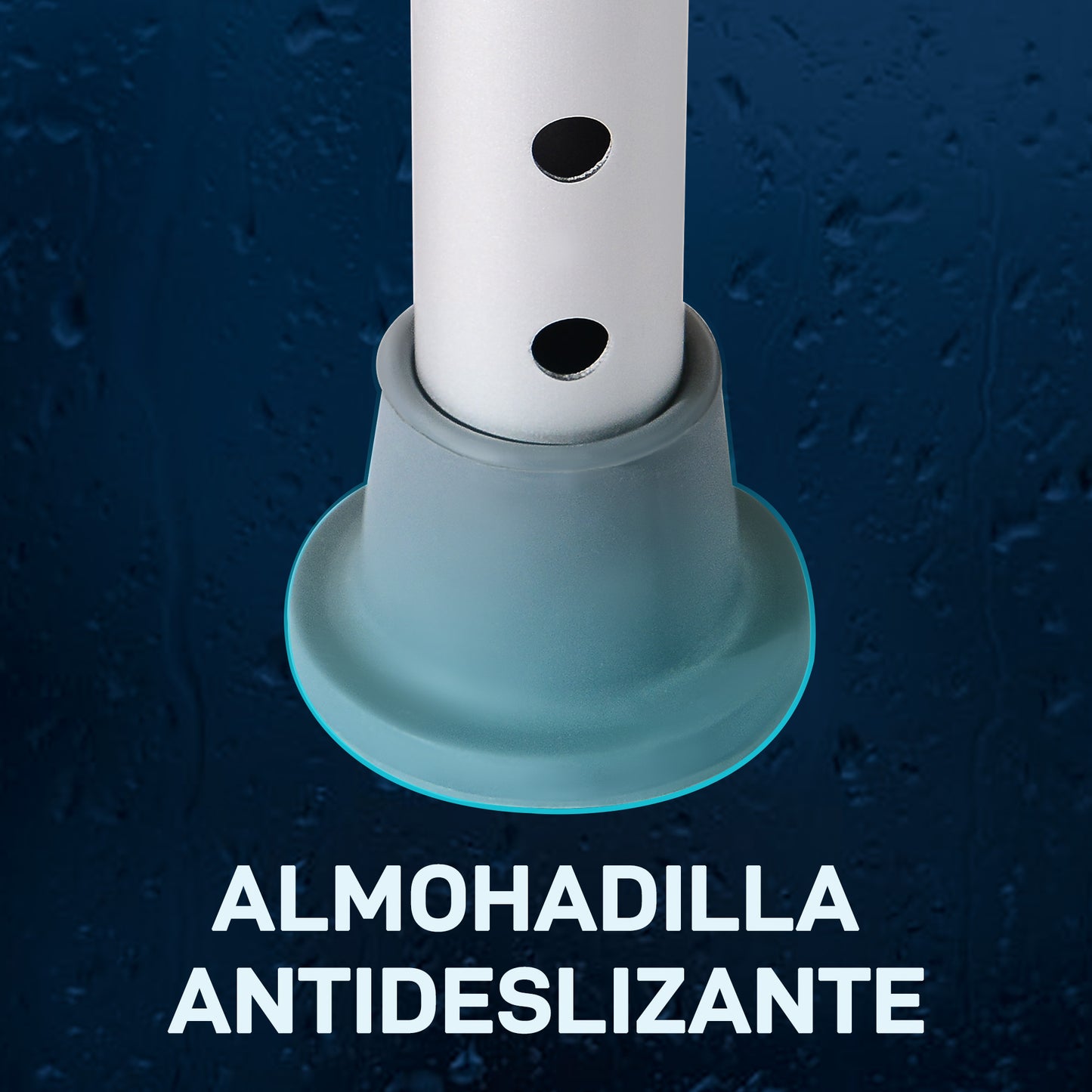 Homcom Taburete De Ducha Silla Baño Altura Regulable Patas Antideslizantes_5