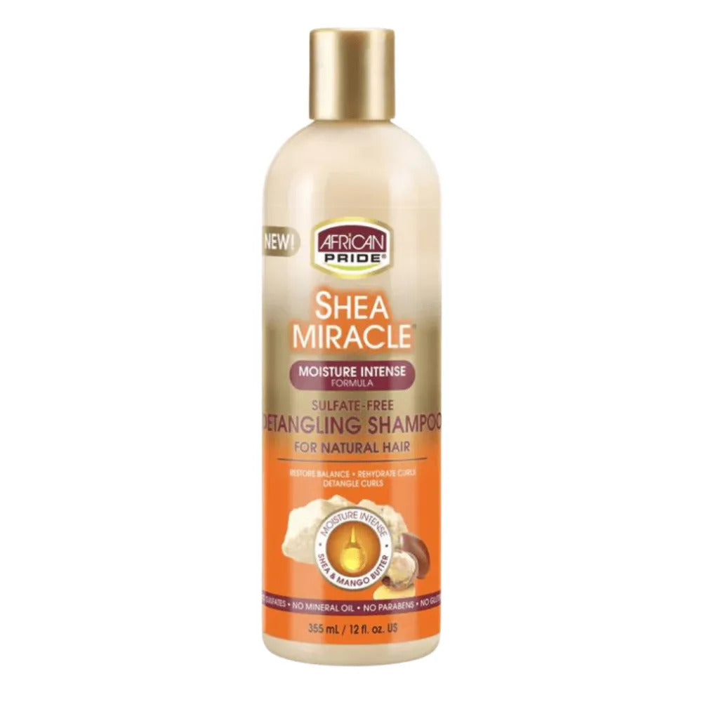 Shampoo Desenredante Intensivo African Pride Shea Miracle 355ml_0
