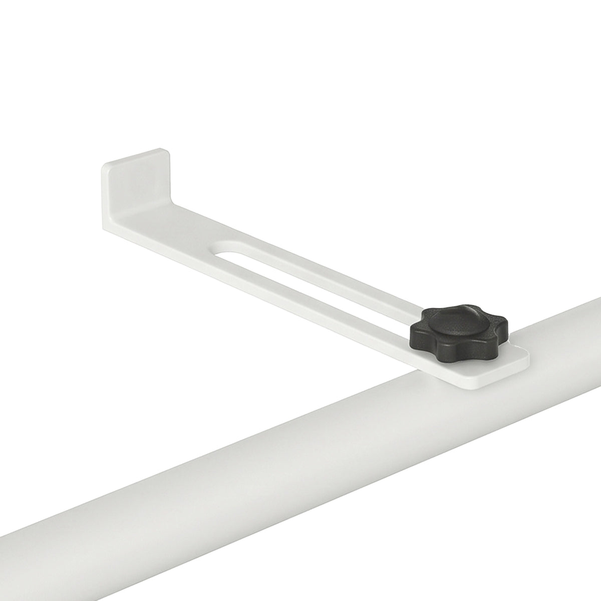 Mesa Colgante Balcón Outsunny Metal Blanco 60x56.5x45 Cm_5