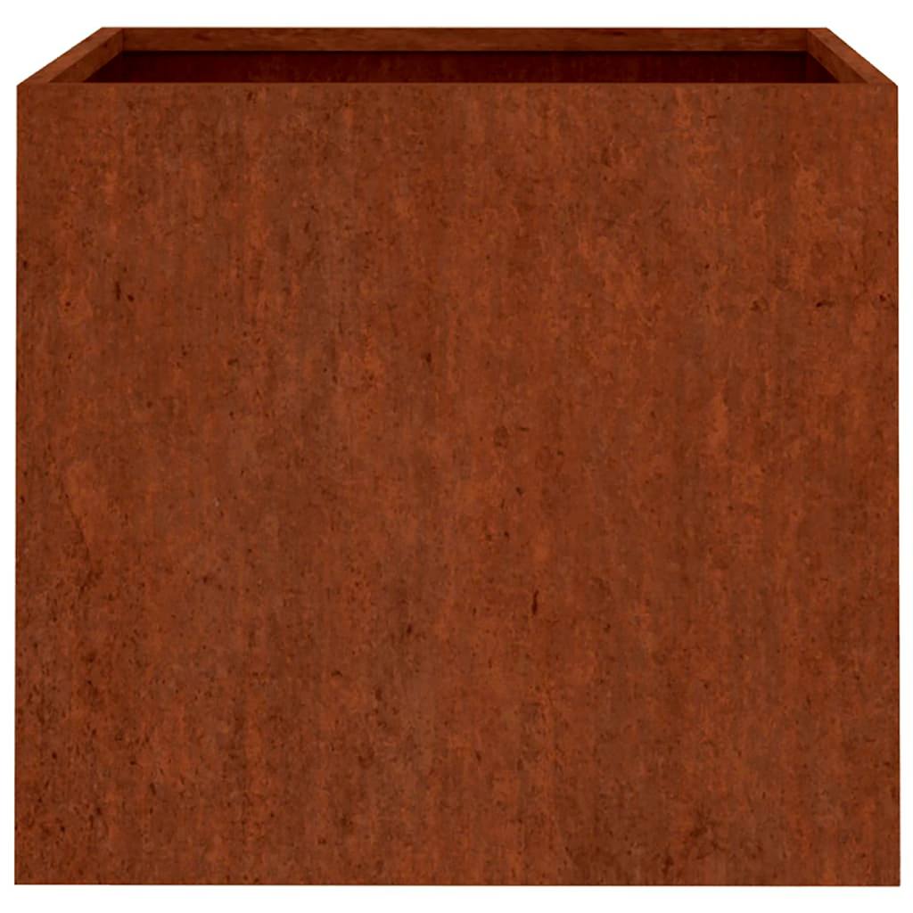 Jardineras 2 Unidades Acero Corten 42x40x39 Cm_5
