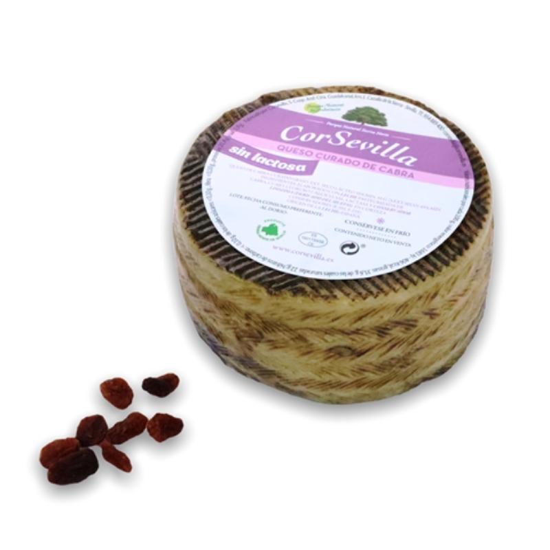 Queso Curado De Cabra Sin Lactosa 700 grs aprox_0