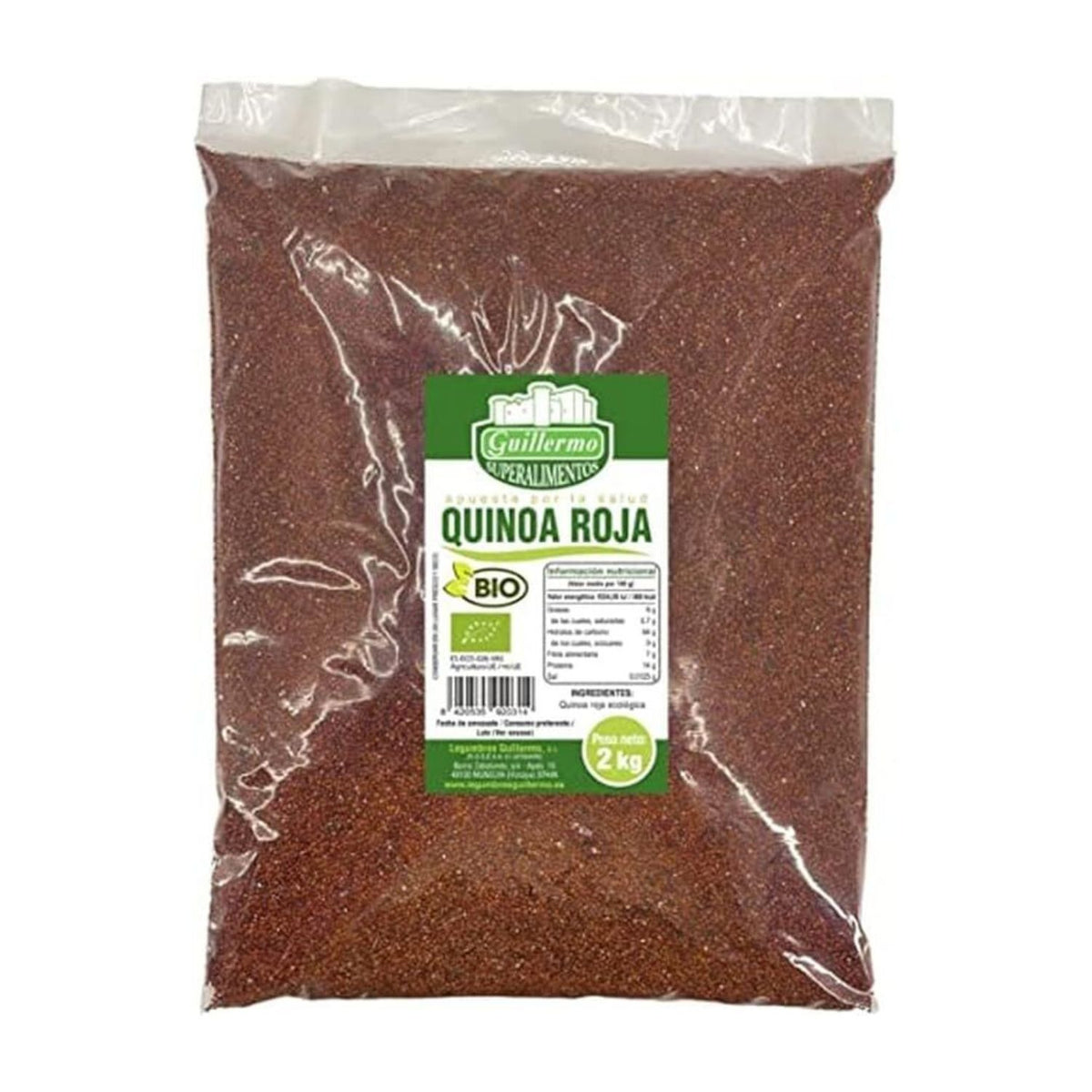 Quinoa Roja Bio - 2 Kg, Bolsa_0