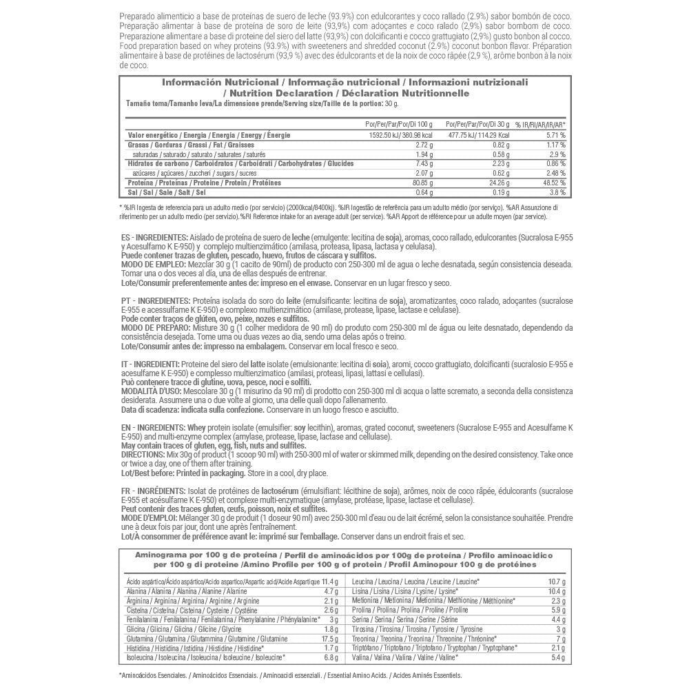 Isolate 90 Cfm - 1,8 Kg - Coco Rocher - Aumenta La Masa Muscular - Masmusculo_5