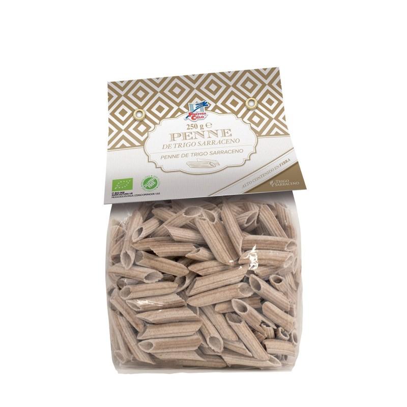 Macarrones Penne de Trigo Sarraceno Bio Sin Gluten La Finestra Sul Cielo 250 g