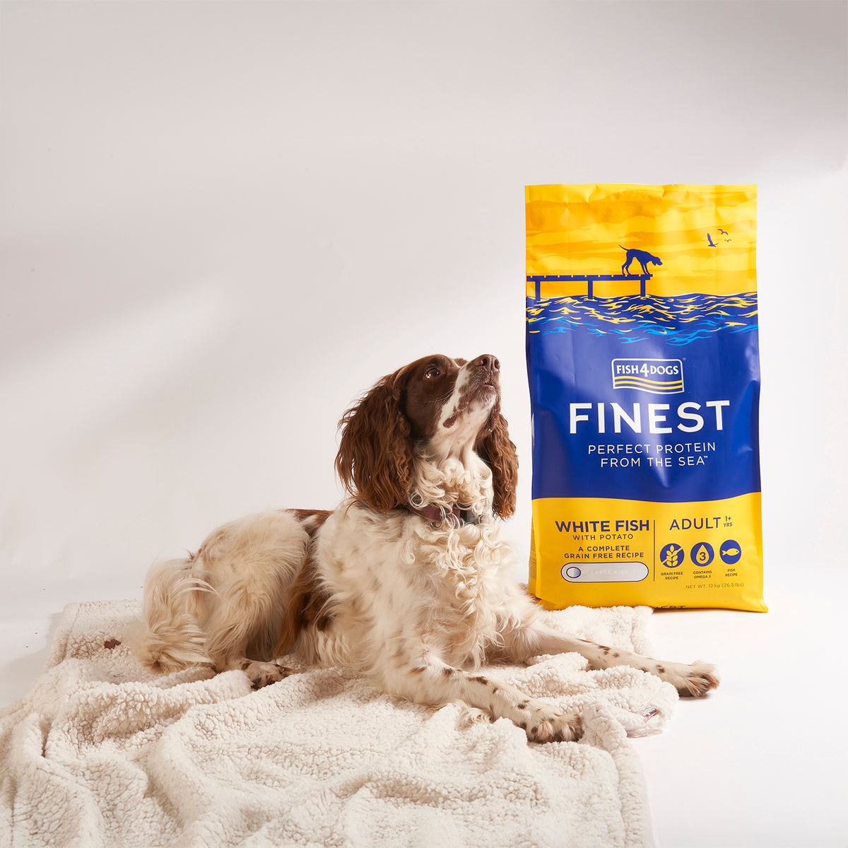 Fish4dogs Pienso Para Perro Adulto Sin Cereales – Pescado Blanco Y Patata 12 Kg_4