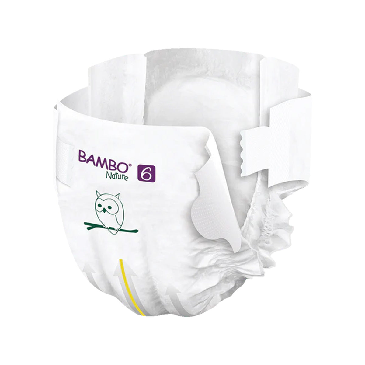 Pañales para bebé Bambo Nature Talla 6-16+kg (Pack 6 X 20 unidades)