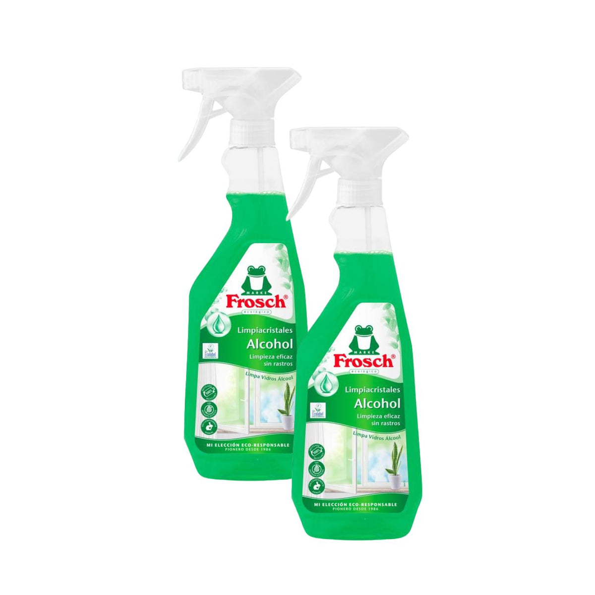 PACK 2 X Limpiacristales Frosch 750 ml