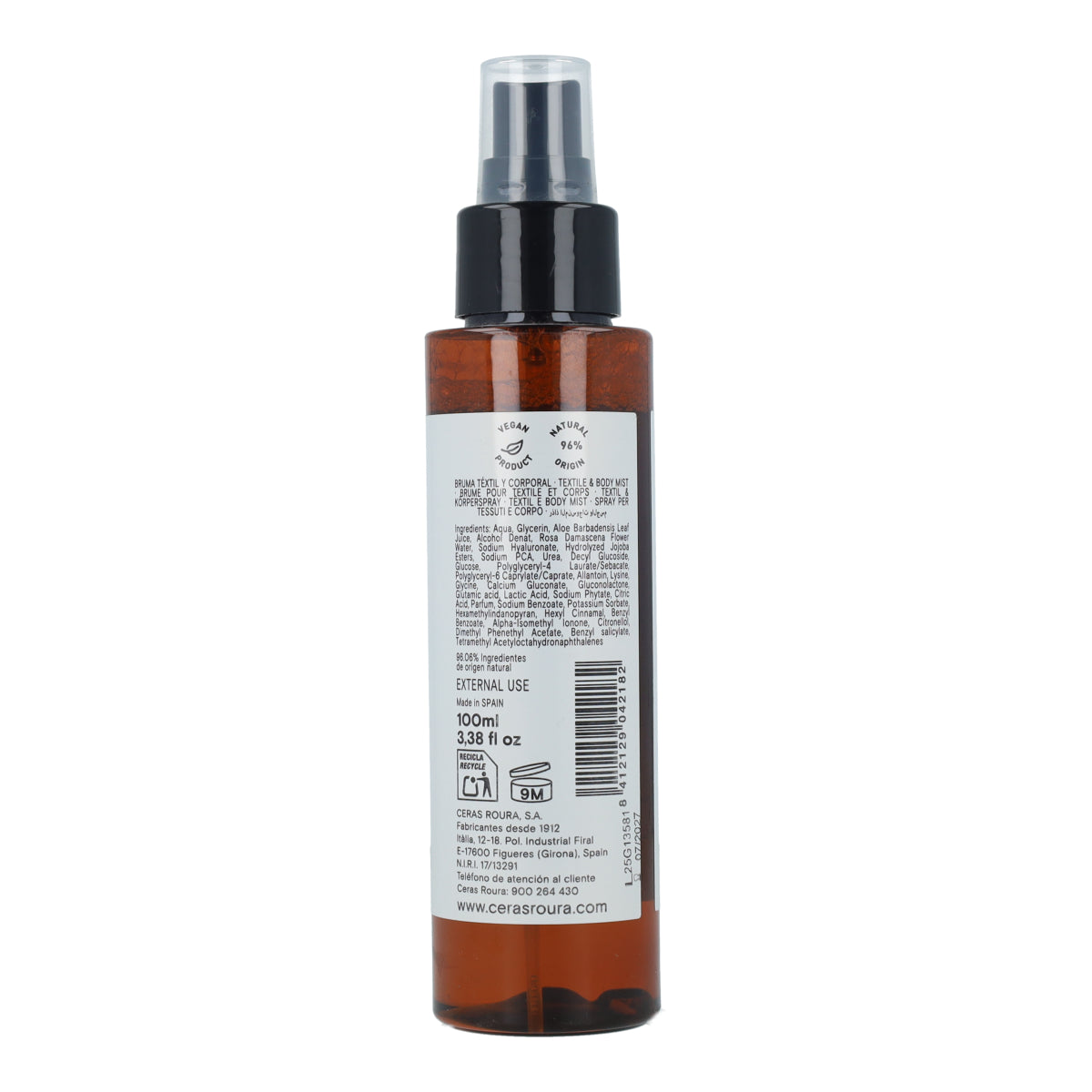Bruma corporal y textil Majestic Lotus Roura Icons 100 ml – loto, jazmín e iris