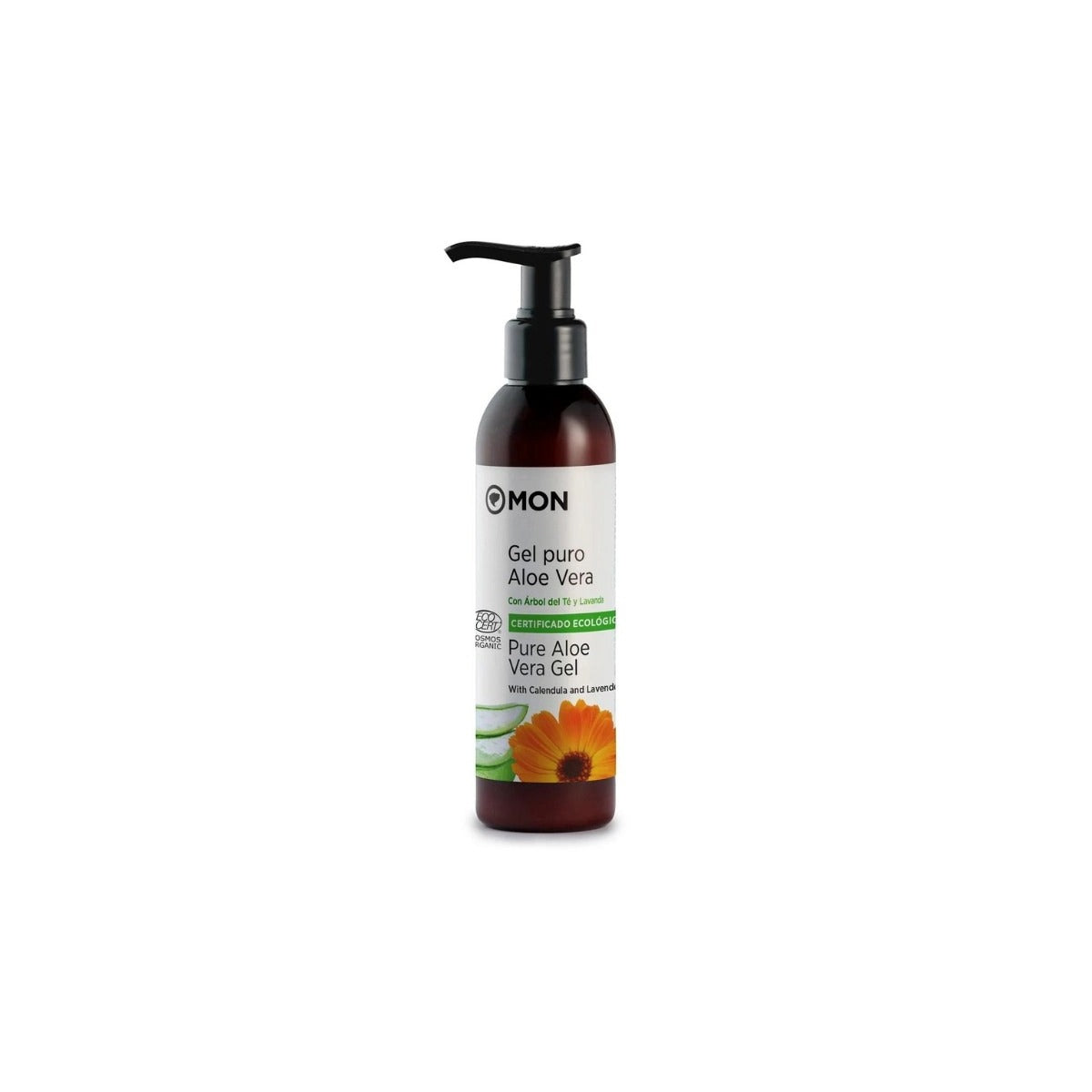 Gel puro de Aloe Vera con Caléndula y Lavanda Bio MON 200 ml