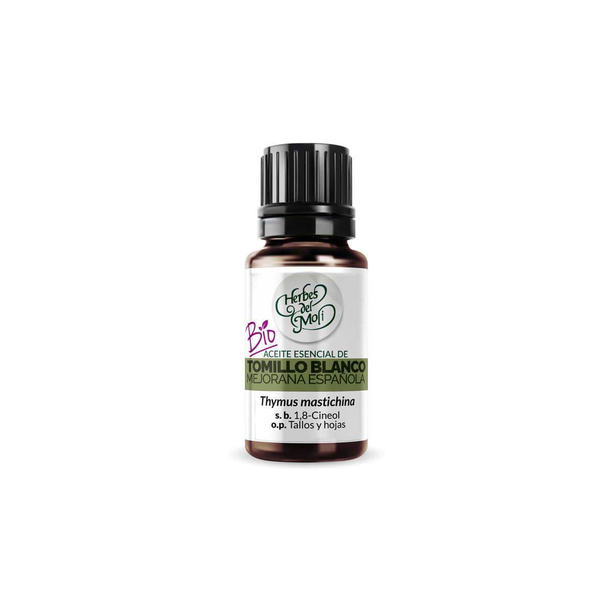 Aceite Esencial de Tomillo Blanco (Mejorana Española) Herbes del Molí 10 ml