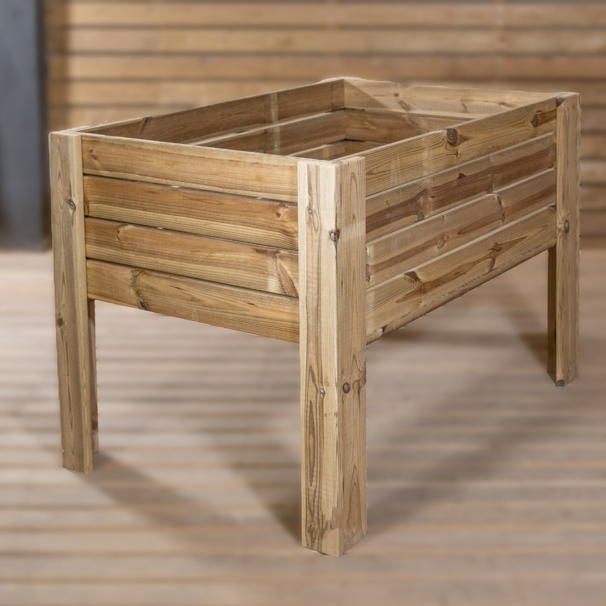 Mesa De Cultivo Mura Profunda 40cm Vidahuerto 80x40x80 Cm._5