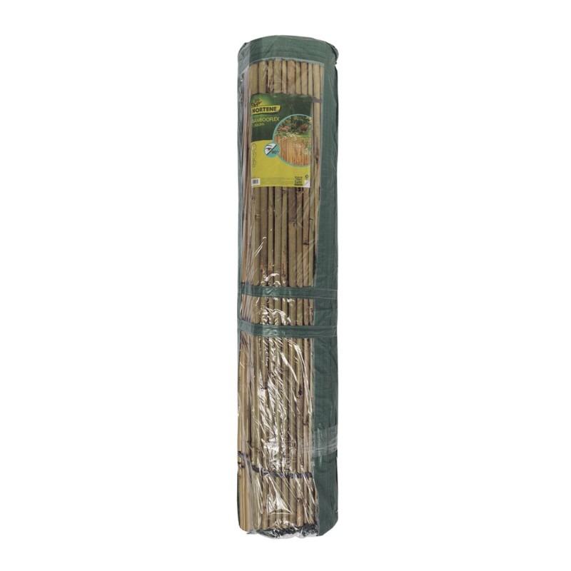 Cañizo Bambu natural Barnizado Bambooflex Nortene 1x3 m (Reacondicionado)