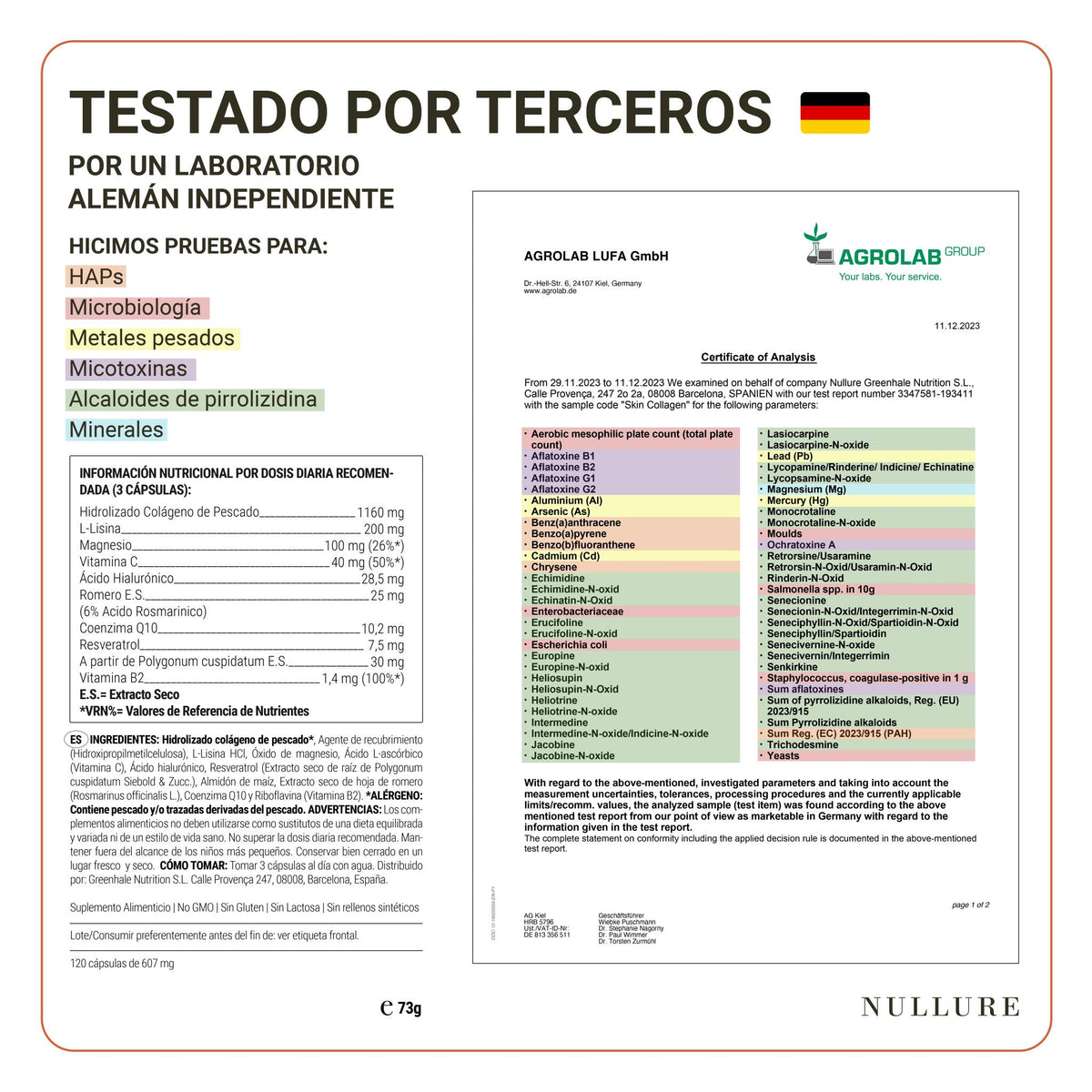 Colágeno Marino Con Ácido Hialurónico Y Magnesio – Hidratación, Antiarrugas Y Piel Firme (120 Cápsulas)_4
