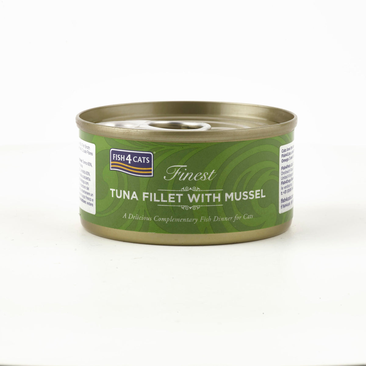 Fish4cats Filete Para Gato – Atún Con Mejillón 70 G (pack De 10)_3