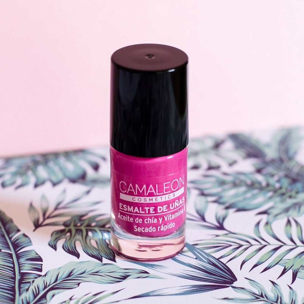 Pintauñas Rosa 6ml Camaleon Cosmetics_4