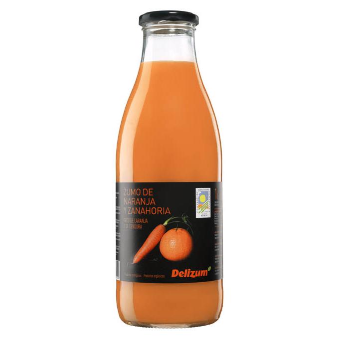 Zumo de Zanahoria y Naranja Bio Delizum 200 ml