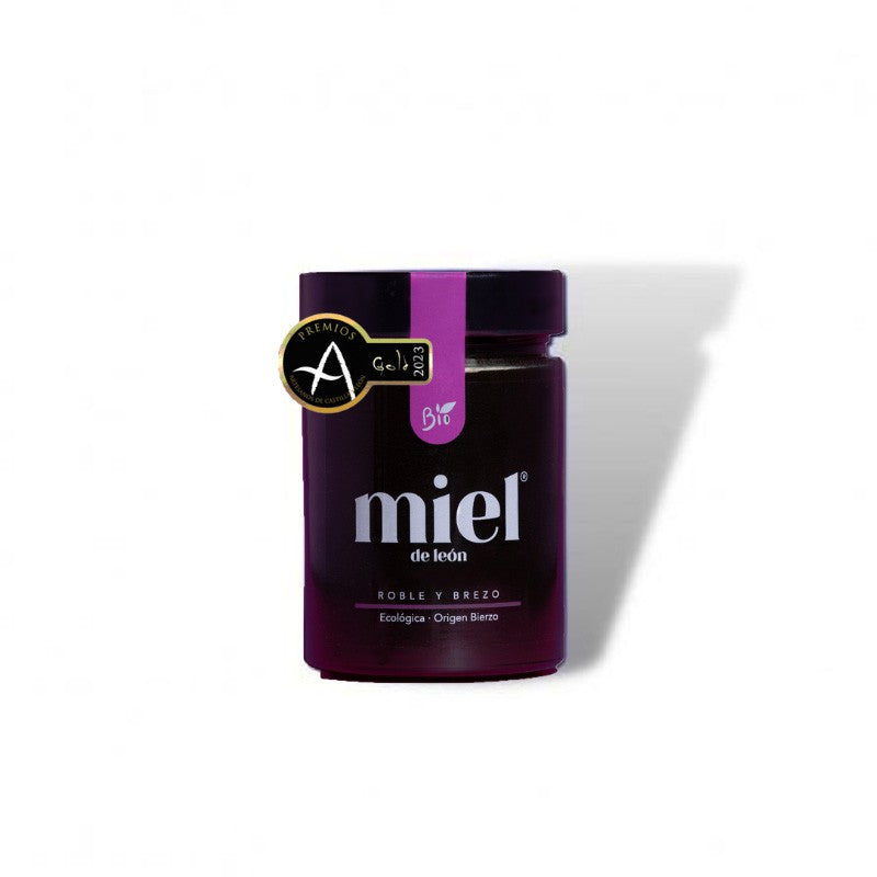 Miel De Roble Y Brezo Ecológica Bio 450g Miel De Leon_0