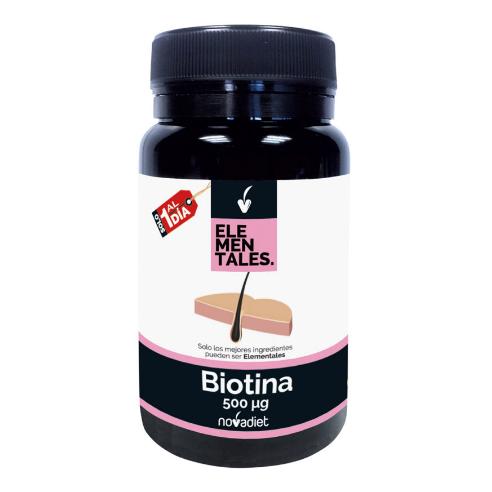 Biotina 500 Μg Novadiet 120 Comprimidos