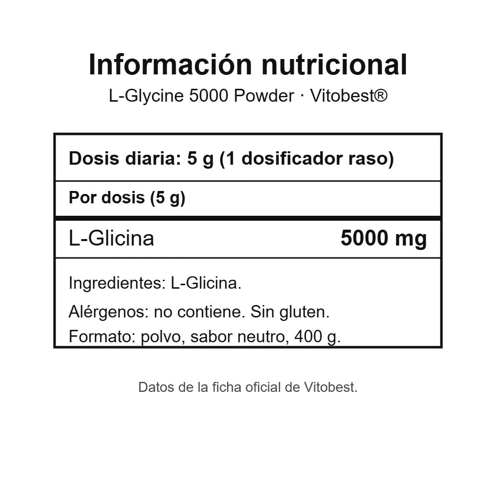 L-glycine 5000 Powder 400 Gr_1