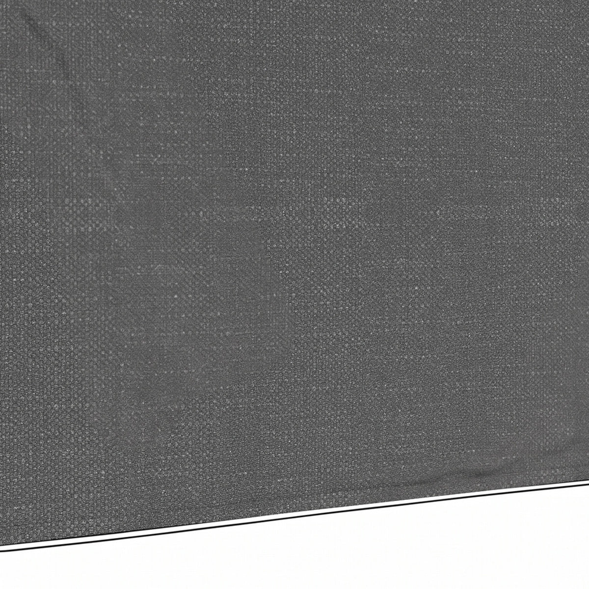 Outsunny Funda Balancín Jardín Con Cremallera 215x155x150 Cm Negro_5