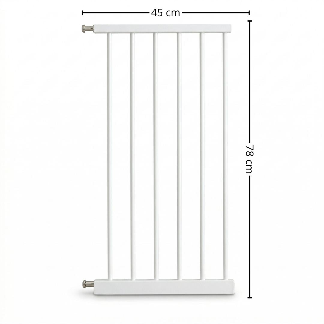 Bathby | Extensión De 45 Cm Para Valla De Seguridad Infantil Y Para Mascotas, Color Blanco_5
