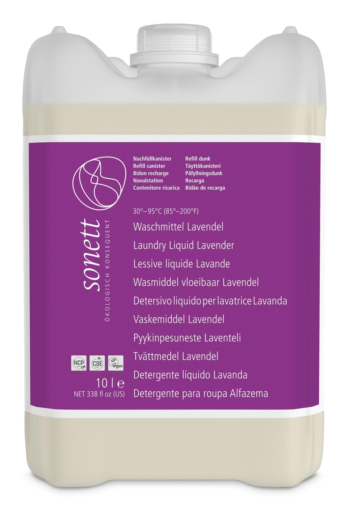 Detergente líquido ropa Sonett 10L