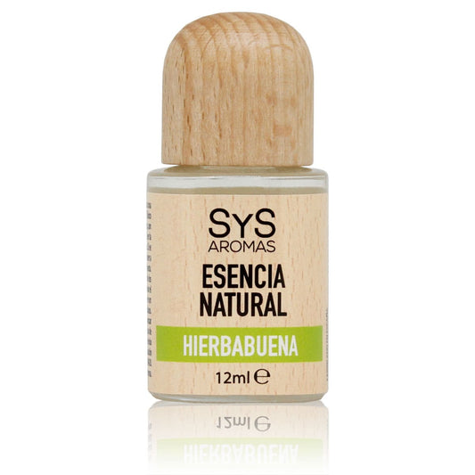 Esencia Natural Hierbabuena SYS Aromas 12 ml | Aroma Fresco y Herbal | Para Quemadores y Humidificadores_0