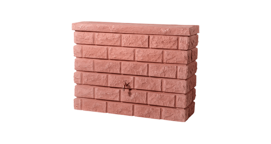 Depósito de agua de lluvia Rocky Rojizo Graf 400 L_0