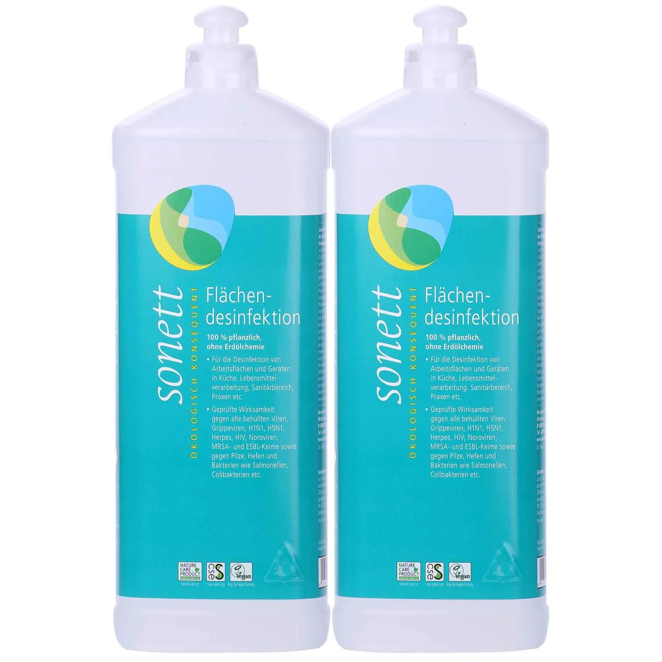 Desinfectante Superficies 2 X 1 Litro, Desinfección Hogar, Viricida_0