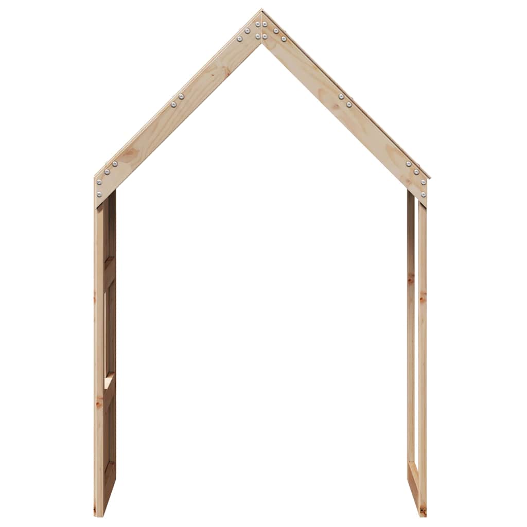 Techo De Cama Infantil Madera Maciza Pino 60x99x139,5 Cm_4