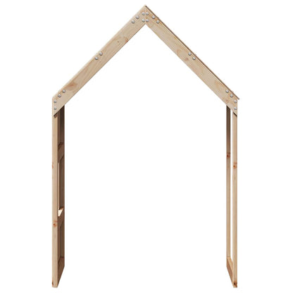 Techo De Cama Infantil Madera Maciza Pino 60x99x139,5 Cm_4