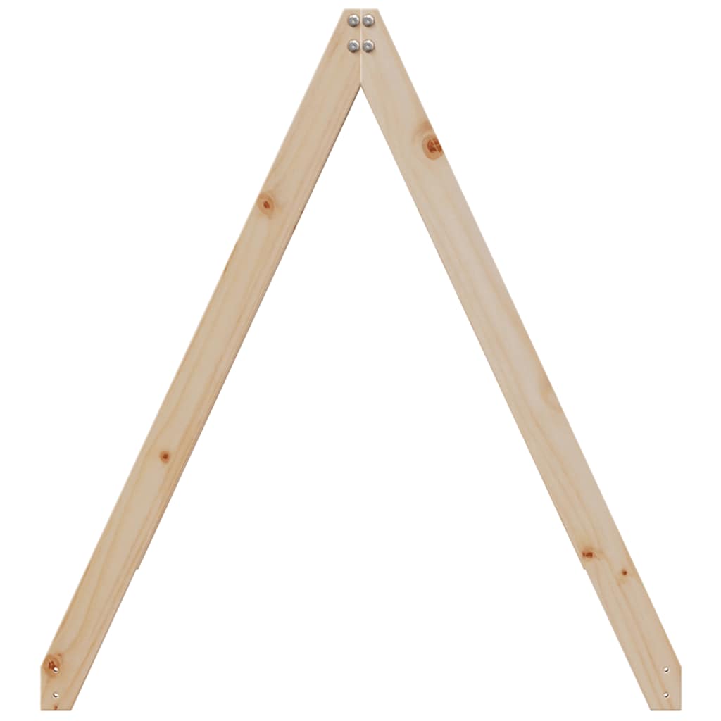 Techo De Cama Infantil Madera Maciza Pino 199x80,5x88 Cm_4