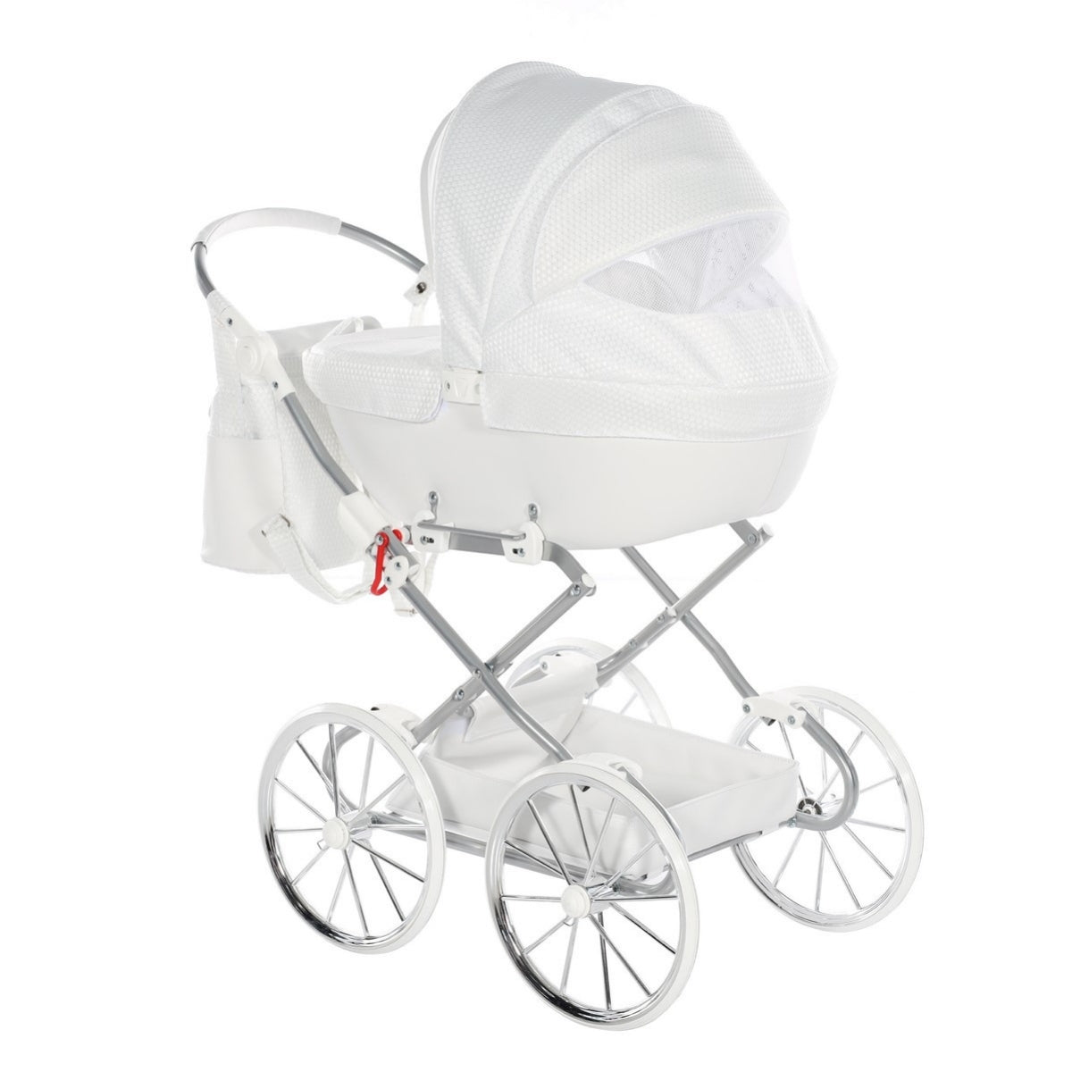 Carro De Muñecas Dolce Classic_white-silver_1