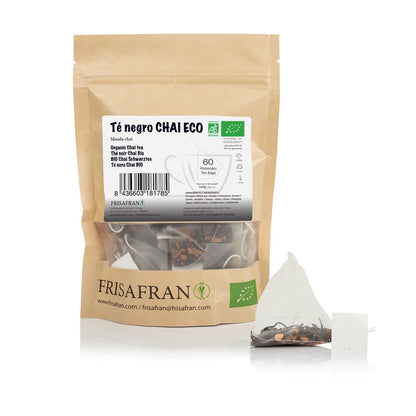 Té Negro Chai Ecológico Pirámides | Calidad | Frisafran 30 Uds_2