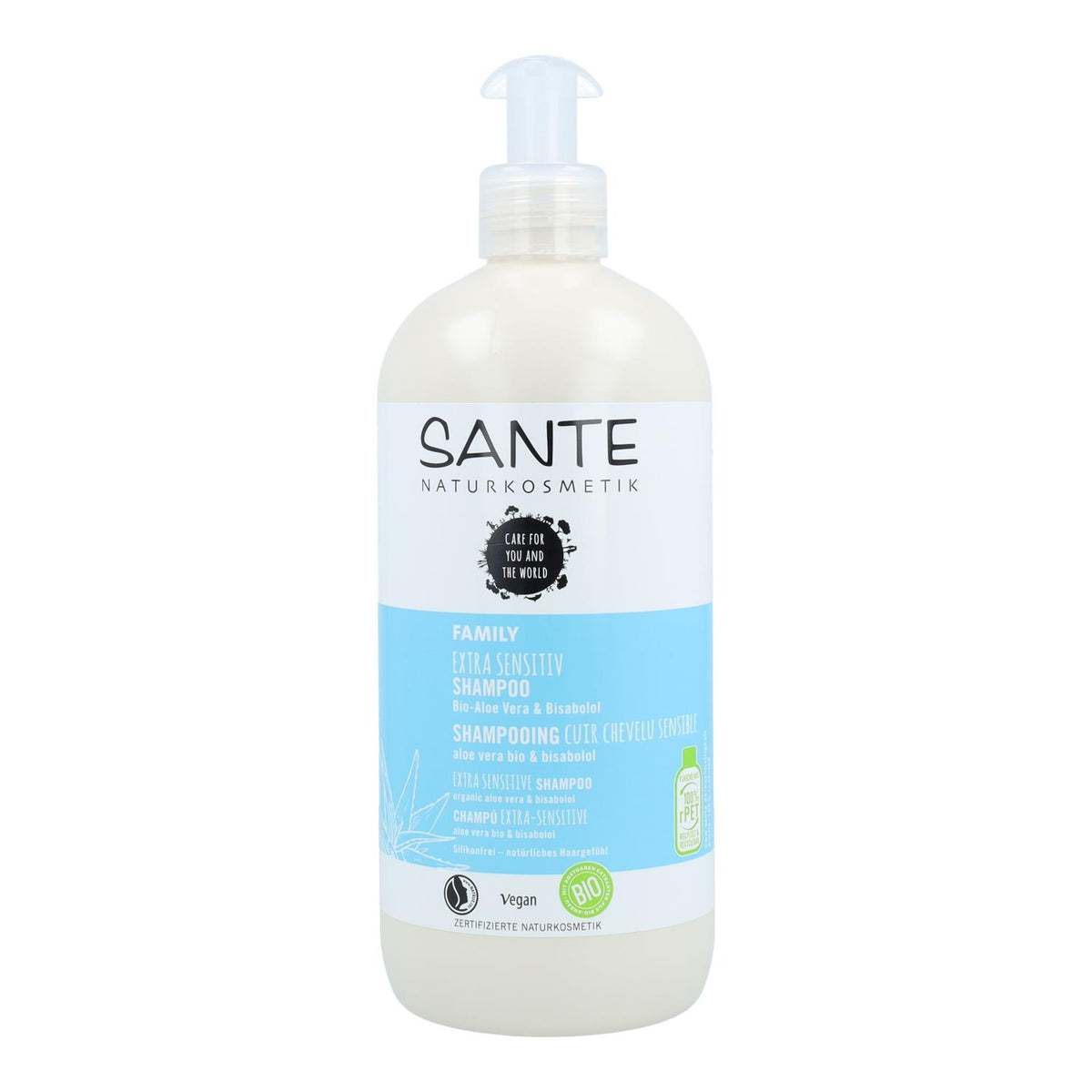 Champú Extra Sensitive Aloe Vera & Bisabolol Sante 500 ml